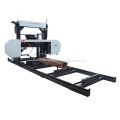 Horizontal Type Mobile Diesel Engine Band Saw Machine